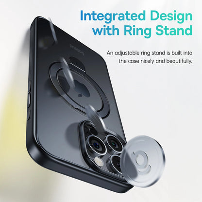 Adjustable Kickstand iPhone Case with Ring