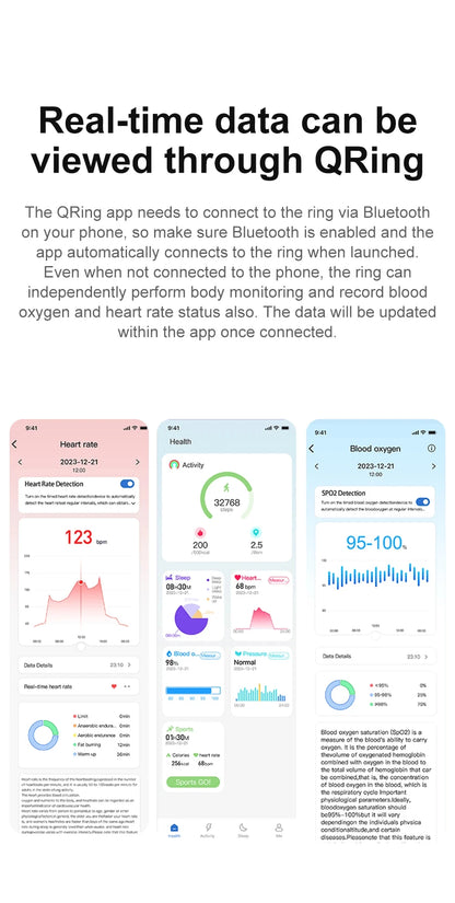 Xiaomi Smart Ring: Health Monitor & Fitness Tracker